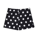 Short à pois noir
